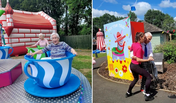Collage Of Photos From Winnersh's Carnival