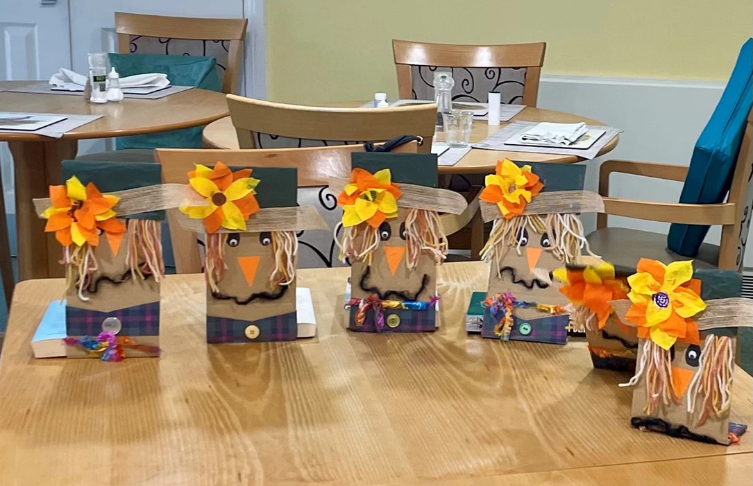 Abbeyfield Court's scarecrow entries