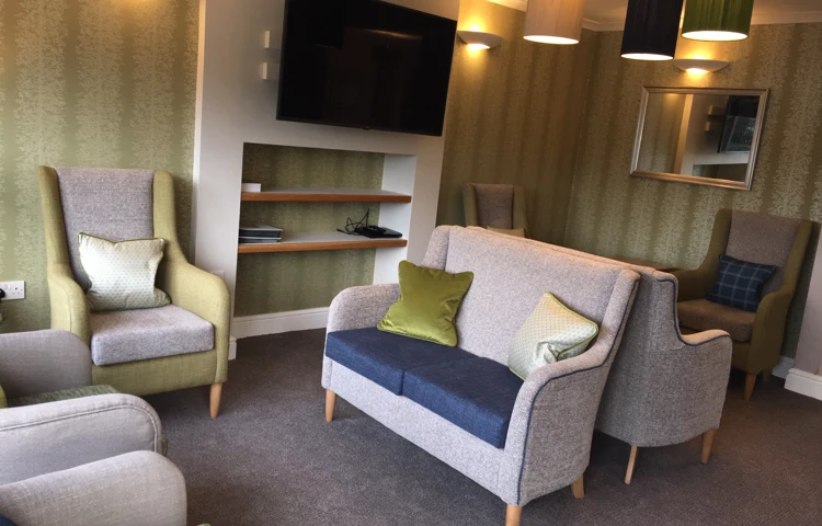 The interior of Abbeyfield House, Garstang PR3 1PA