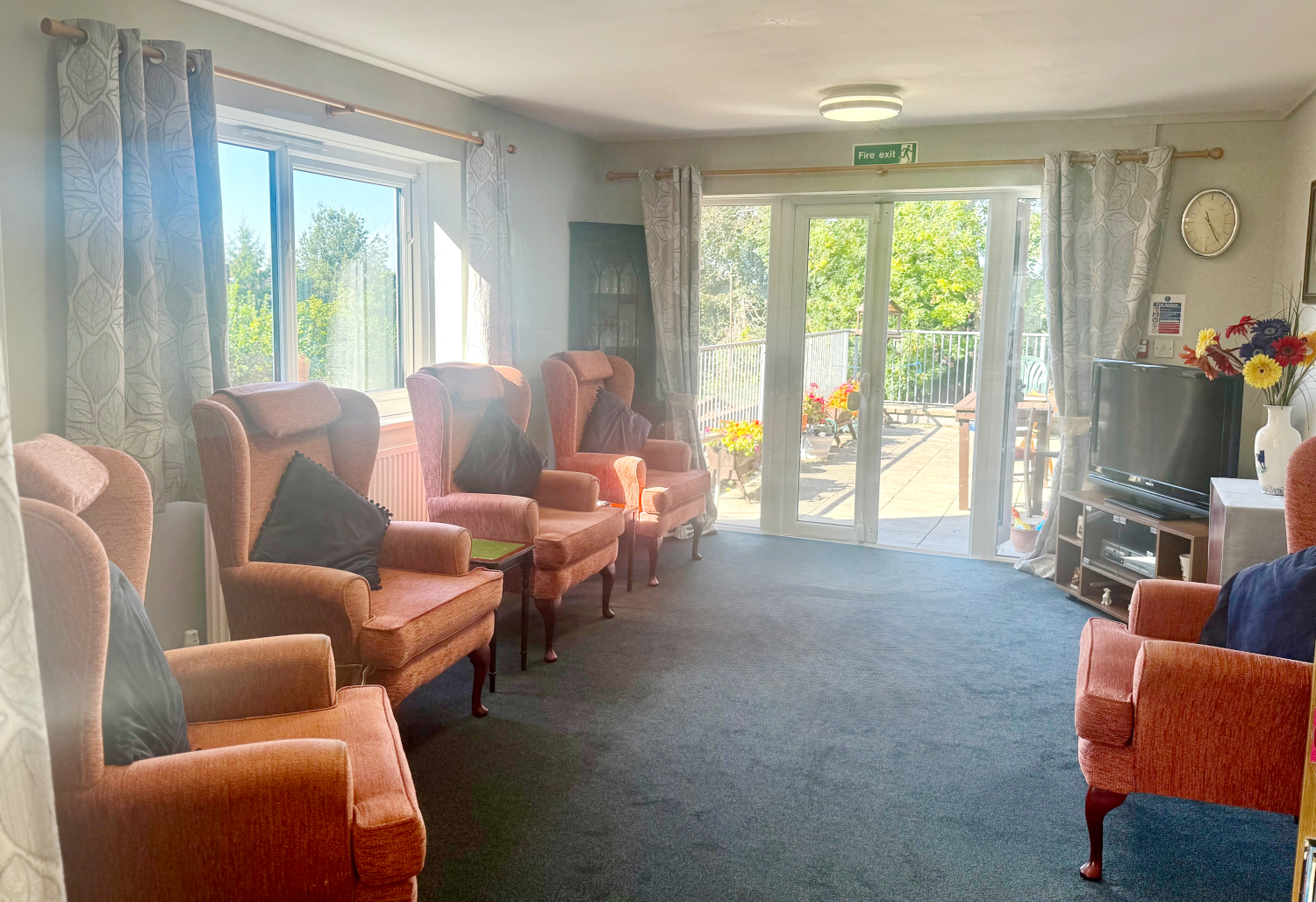 Abbeyfield House In Southampton Communal Lounge Where Residents Can Socialise And Relax