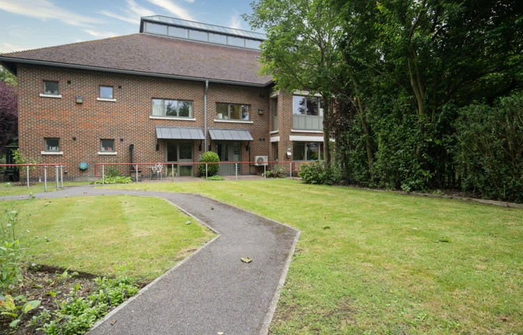 Rear exterior of Abbeyfield House, New Malden KT3 3RL