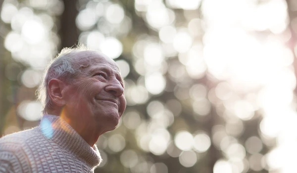 Older Man Enjoying The View