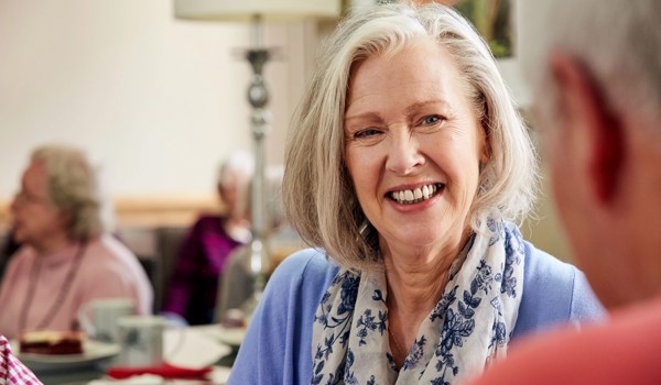 Smiling Older Woman