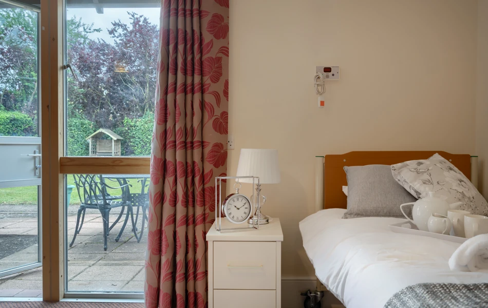 Ground floor bedroom at Abbeyfield House, New Malden KT3 3RL