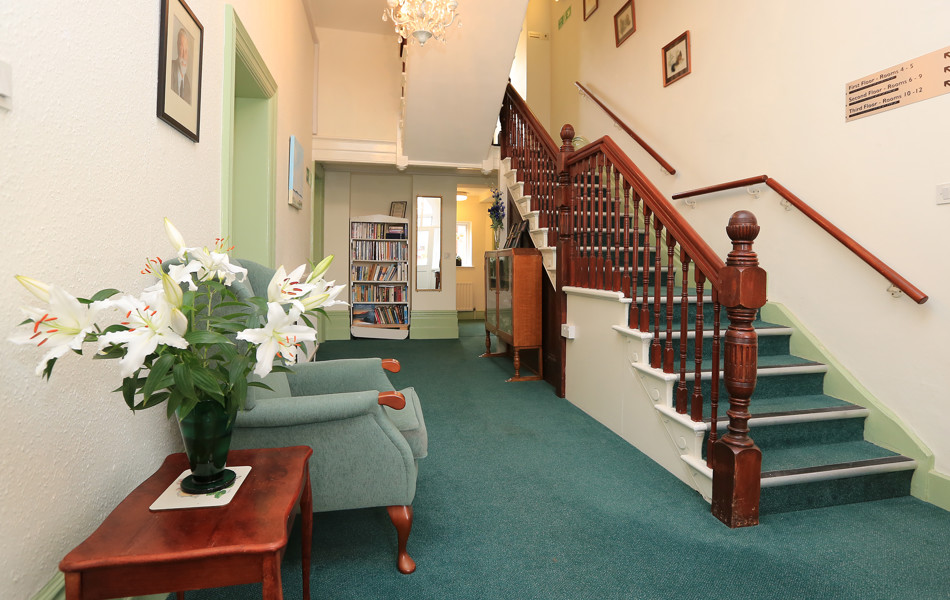 Entrance hall of Boldre House