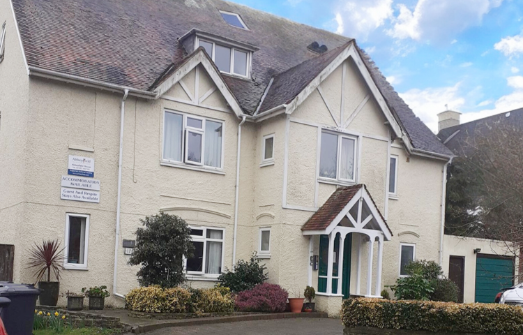 Front Exterior Of Abbeyfield House, Havant PO9 2SS