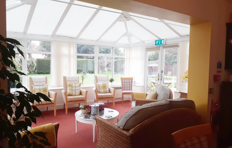 Conservatory Overlooking The Beautiful Garden At Tamar House