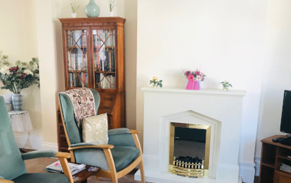 Lounge of Abbeyfield House, Sherborne DT9 4HA
