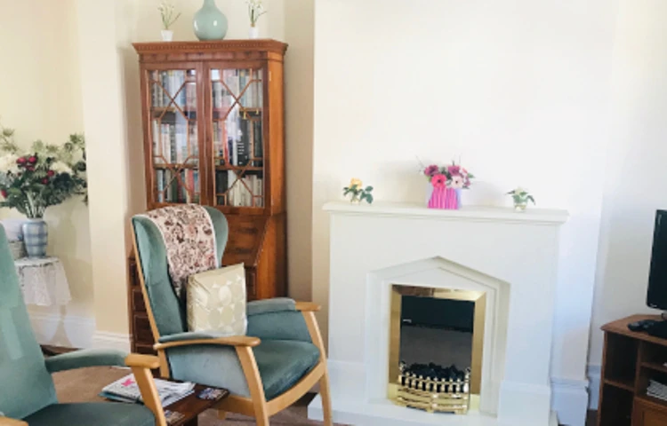 Lounge of Abbeyfield House, Sherborne DT9 4HA