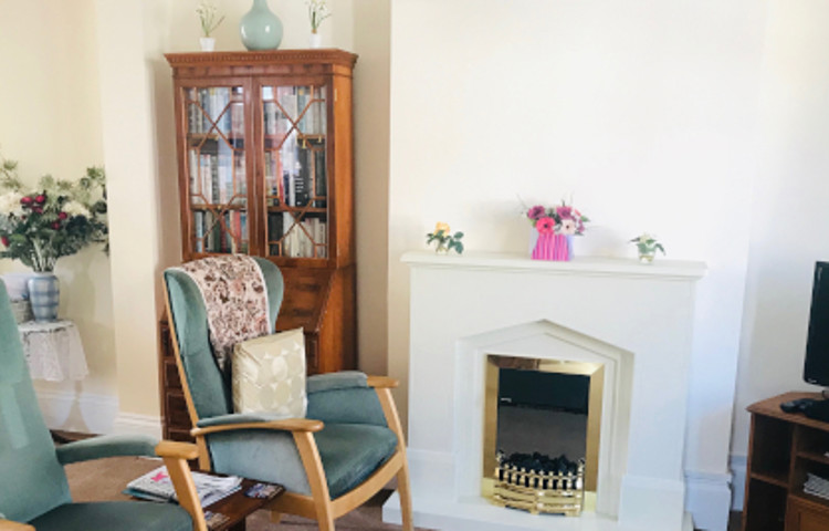 Lounge of Abbeyfield House, Sherborne DT9 4HA