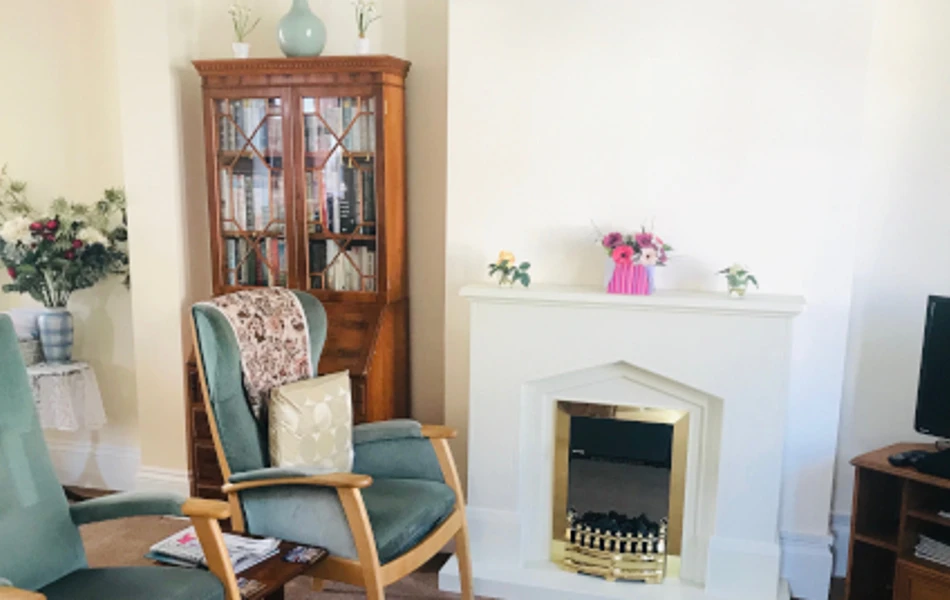 Lounge of Abbeyfield House, Sherborne DT9 4HA