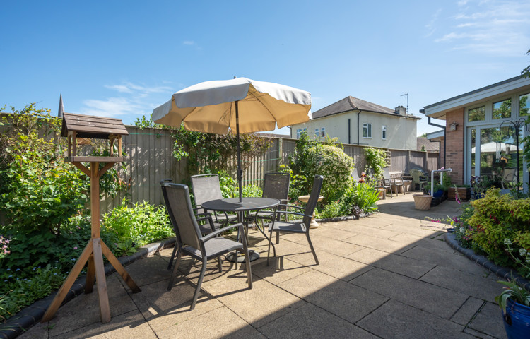 Patio With Seating At Carnarvon House