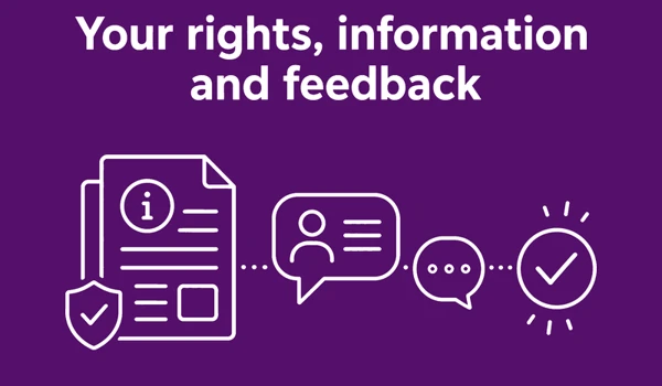 STAIRS Your rights information and feedback graphic