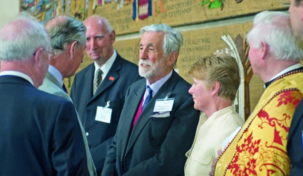 Richard Carr Gomm OBE Meeting HM King Charles (Then HRH Prince Charles) In 2006