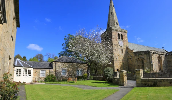 The exterior of Abbeyfield House, Warkworth NE65 0UR