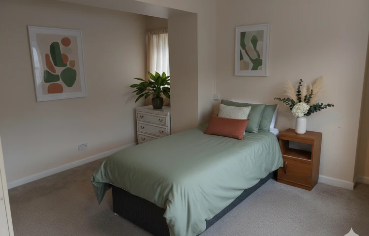 Single Bedroom, Abbeyfield House, Weston Super Mare BS23 3BB