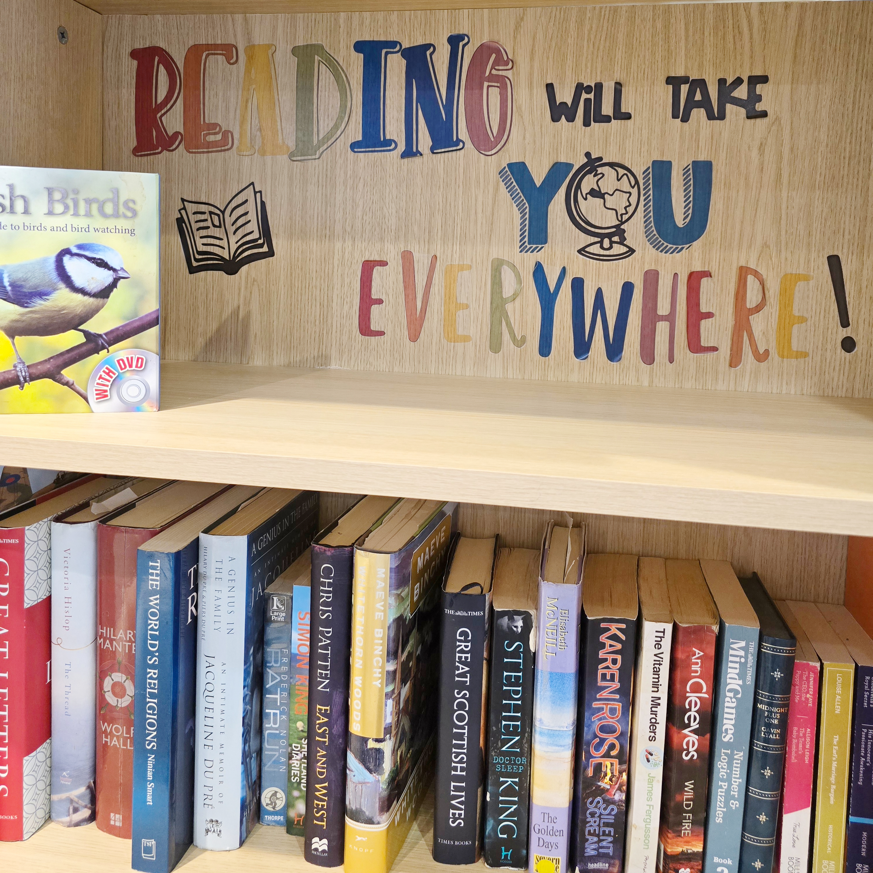 Library Bookcase At Downing House