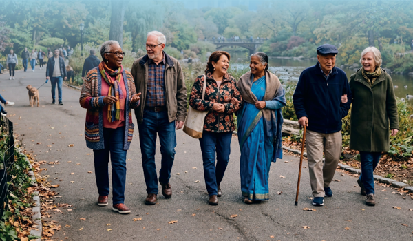 Stride by Stride: Walking 1,956 miles to celebrate 70 years