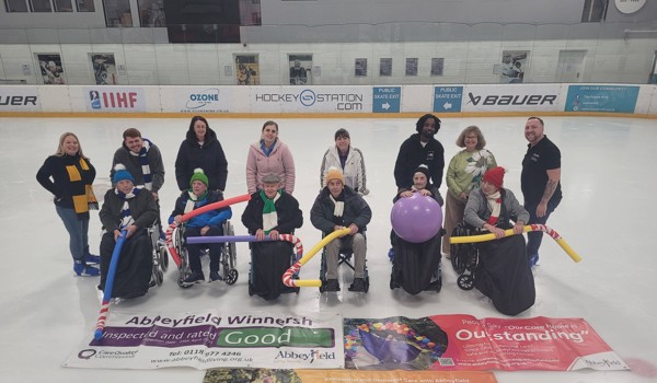 Winnersh residents keep their cool on the ice