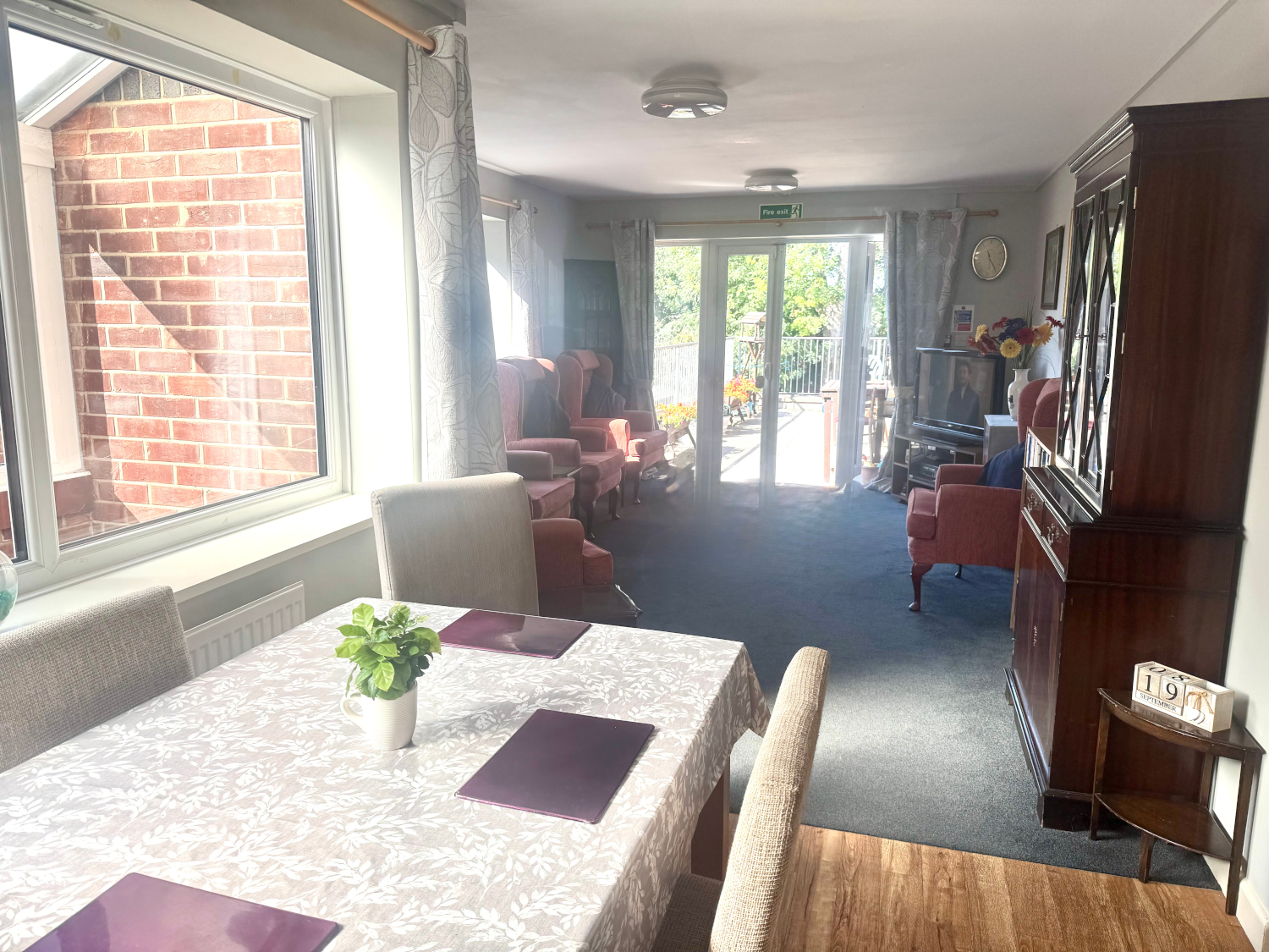 Cosy Communal Lounge Where Residents Can Relax And Socialise At Abbeyfield House In Southampton