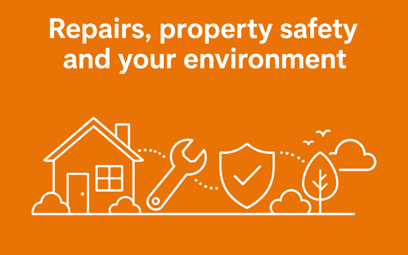 STAIRS Repairs, property safety and your environment graphic