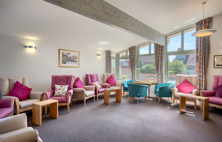 Communal Lounge At Carnarvon House, Nottingham