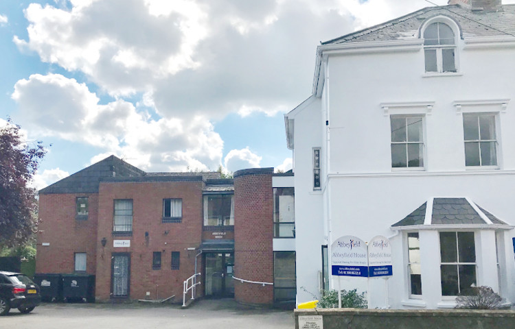 Exterior of Abbeyfield House, Sherborne DT9 4HA