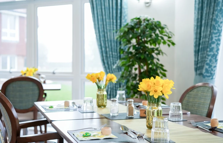 Westall House Independent Living Dining Room