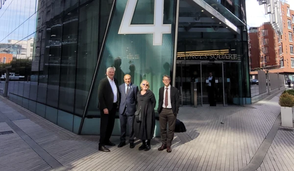 Abdul And Others Standing Outside Event