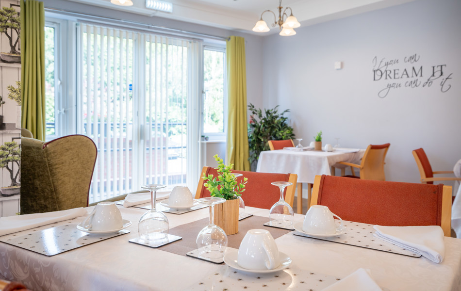 Resident Dining Room at Sandwood Care Home