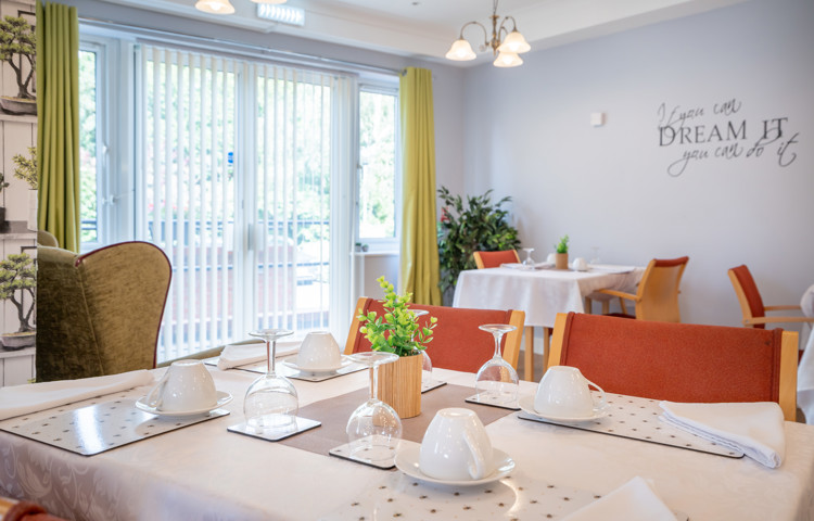 Resident Dining Room at Sandwood Care Home