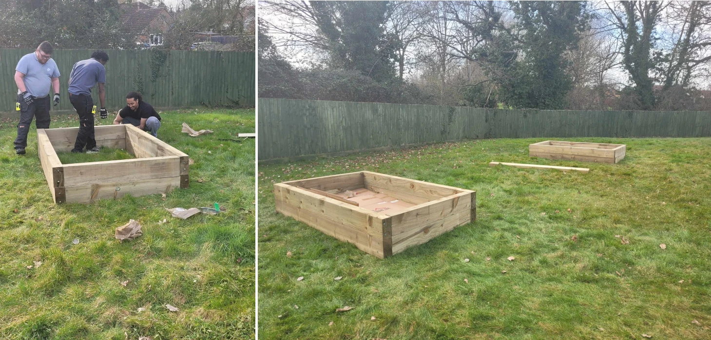 Work underway to get Winnersh's allotment built